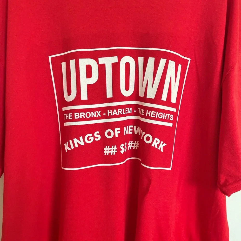 Kings of New York Red Graphic T-Shirt - Size 2XL - Picture 3 of 9